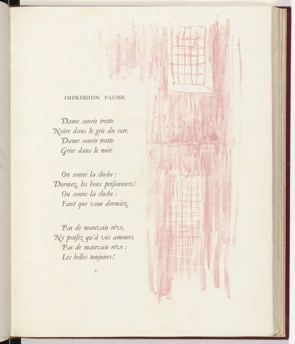 In-text plate (page 51) from Parallèlement (In Parallel) by Pierre Bonnard, illustrated book, 1900