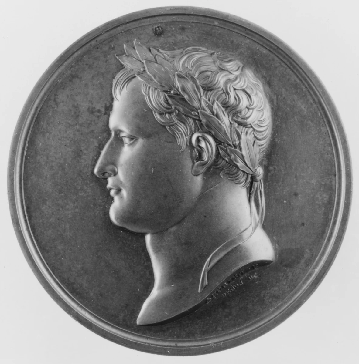 Napoleon, Baptism of the King of Rome by Bertrand Andrieu, metalwork, 1811
