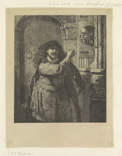 Samson beschuldigt zijn schoonvader by anonymous, book, 1756-1807