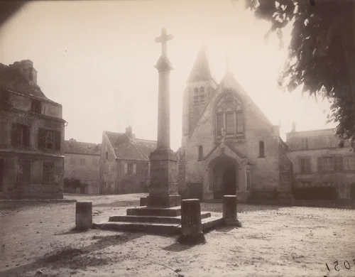 Bièvres (église) by Eugène Atget, photograph, 1924