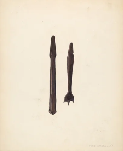 Bit and Countersink by Fred Hassebrock, index of american design, 1940