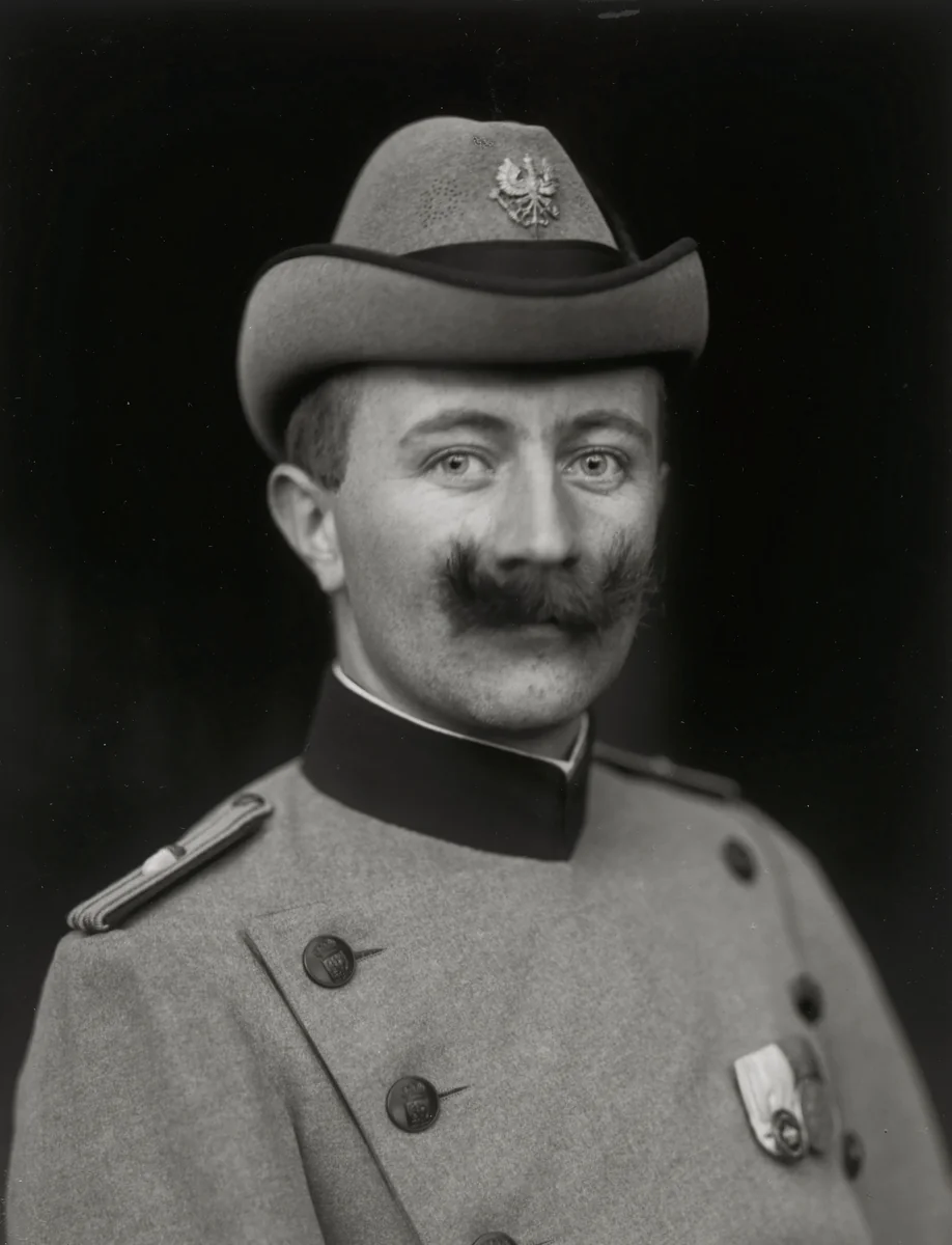 Forester by August Sander, photograph, 1911