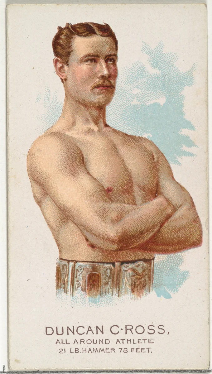 Duncan C. Ross, All Around Athlete, from World's Champions, Series 2 (N29) for Allen & Ginter Cigarettes by Allen & Ginter, print, 1888