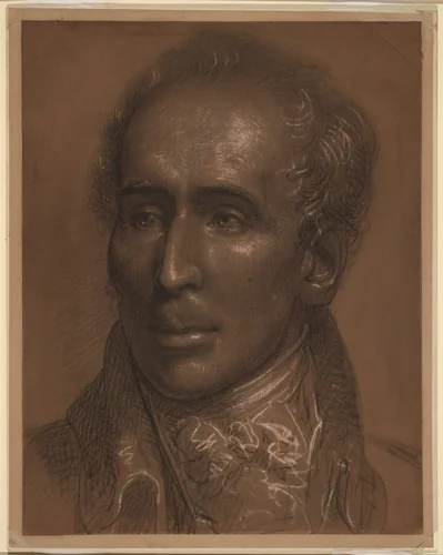 Dr. John Warren by Rembrandt Peale, drawing, 1806