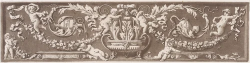 Ornamental Frieze by Jean Jacques Lagrenée, print, 1784-1785