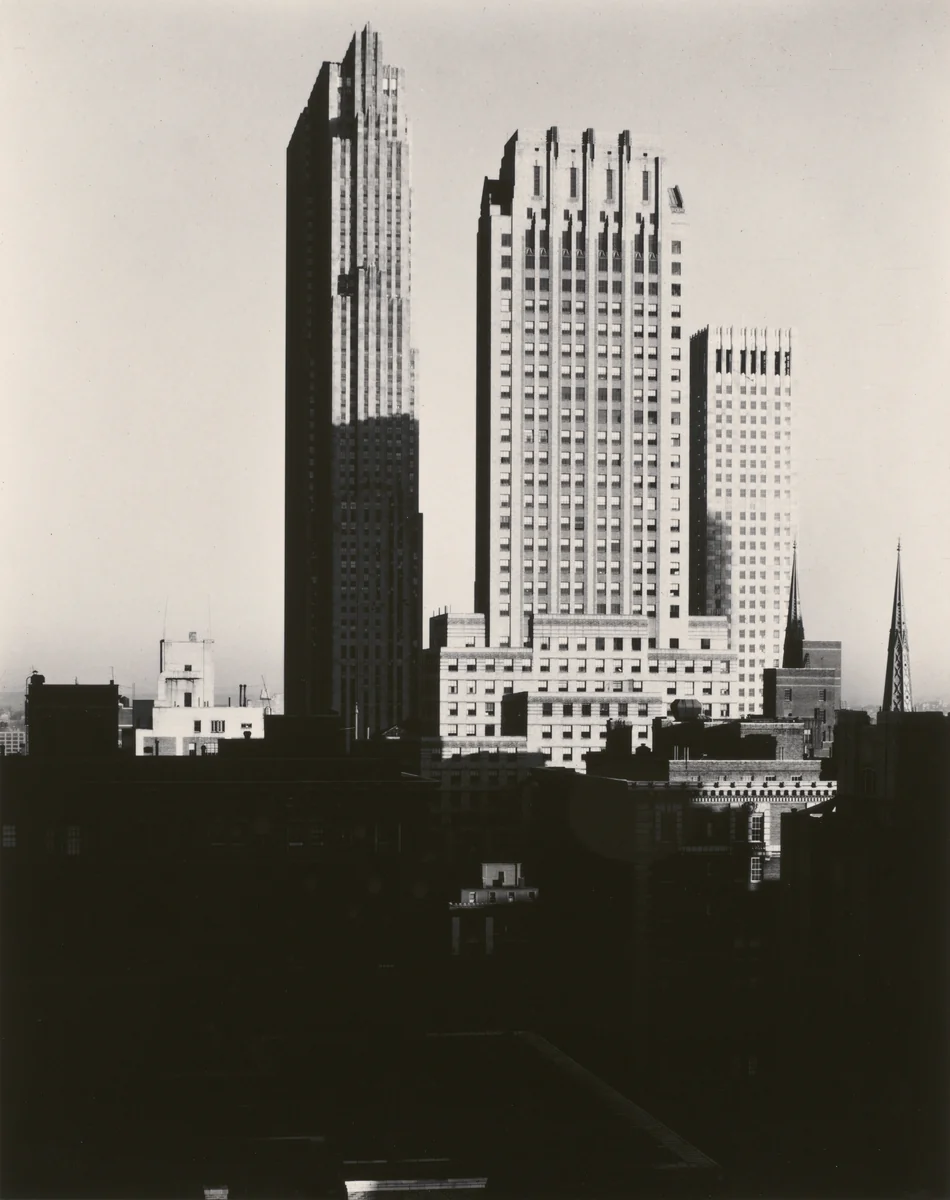 New York from the Shelton by Alfred Stieglitz, photograph, 1935