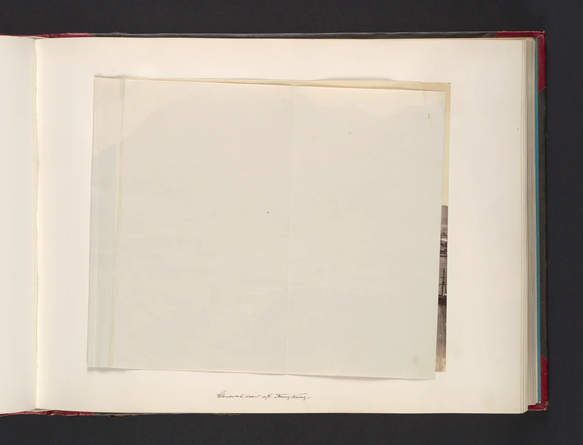 General View of Hong Kong by John Thomson, photograph, 1865