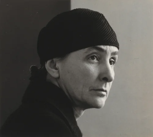 Georgia O'Keeffe by Alfred Stieglitz, photograph, 1930-1931