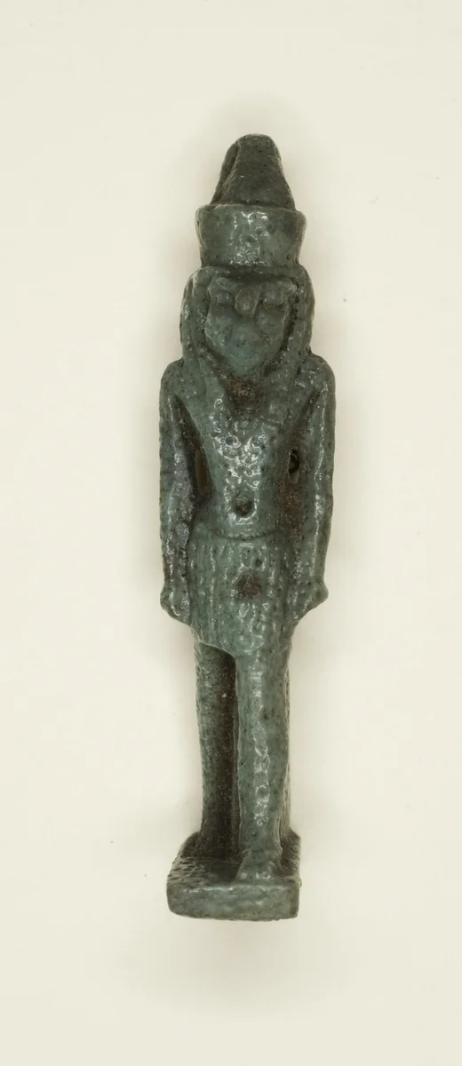 Amulet of the God Horus by Egyptian, metalwork, -1070--656