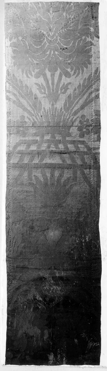 Fragment by Italy, textile, 1601-1700