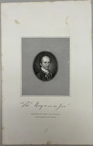 Theodore Heyward Junior by James Barton Longacre, other, 1814-1869