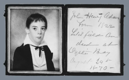 John Henry Adam by Anson Dickinson, artwork, 1835