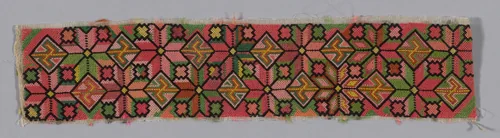 Band (for Woman's Trousers or Robe) by China, textile, 1875-1900