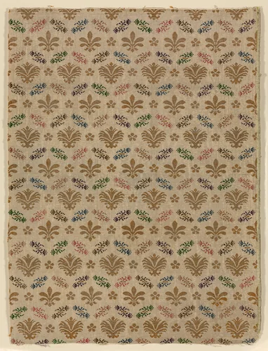 Fragment by France or Italy, textile, 1601-1700