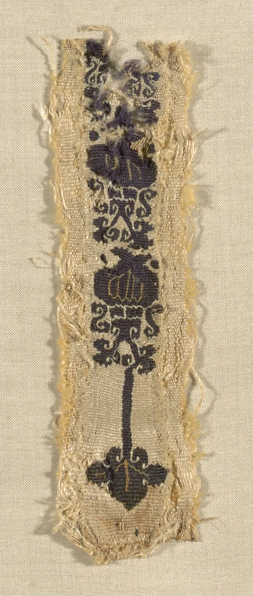 Border (from a Tunic) by Coptic Egypt, textile, 301-400
