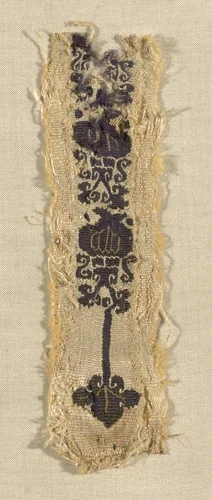Border (from a Tunic) by Coptic Egypt, textile, 301-400