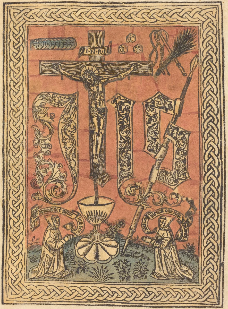 The Sacred Monogram by French 15th Century, print, 1500