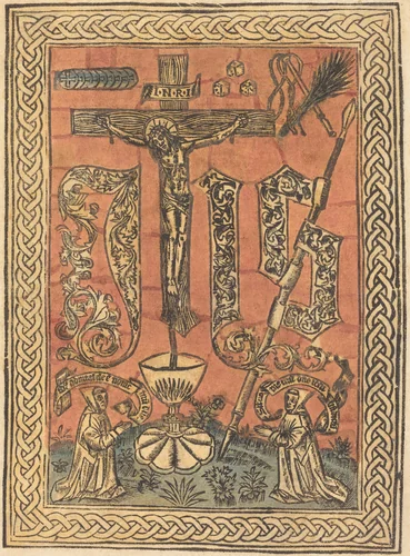 The Sacred Monogram by French 15th Century, print, 1500