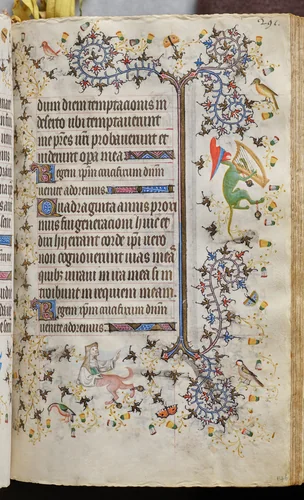 Hours of Charles the Noble, King of Navarre (1361-1425): fol. 146r, Text by Master of the Brussels Initials and Associates, book, 1400-1410