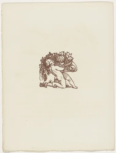 Vignette (folio 75 verso) from Les Amours (The Loves) by Émile Bernard, illustrated book, 1915