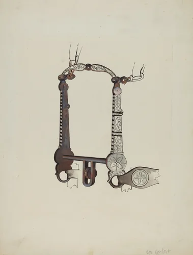 Bit by William Herbert, index of american design, 1936