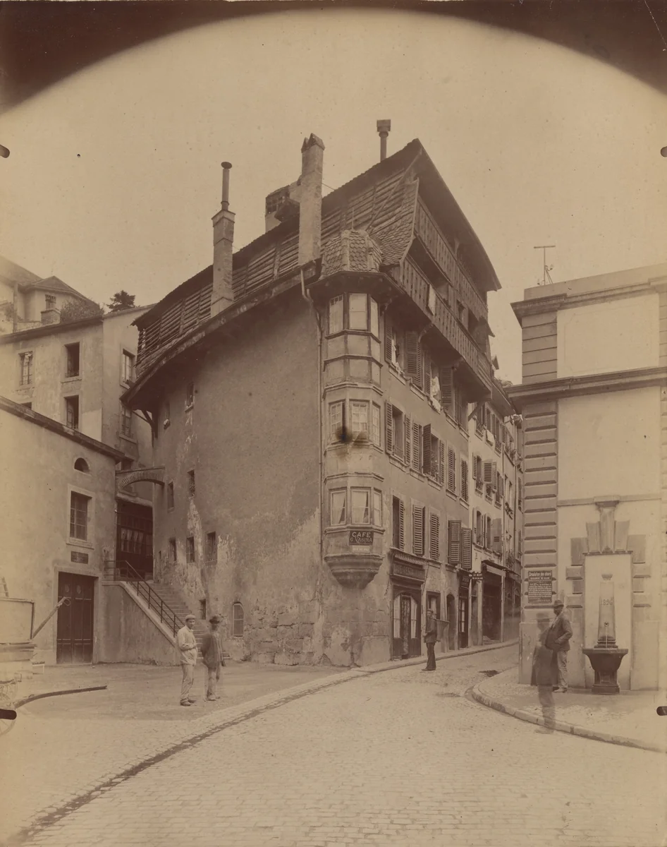 Beauvais, Palais de Justice by Eugène Atget, photograph, 1904