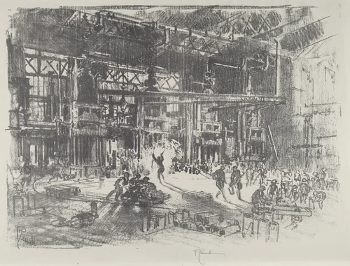 The Presses by Joseph Pennell, print, 1916
