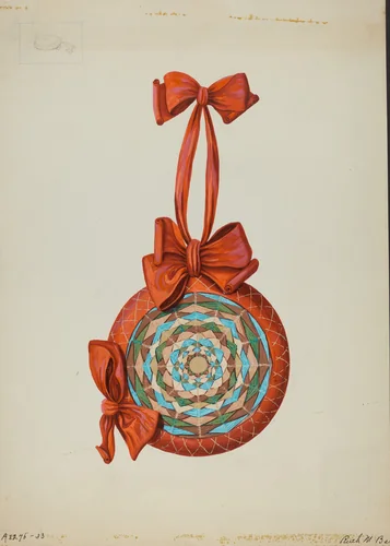 Pincushion by Ruth M. Barnes, index of american design, 1937