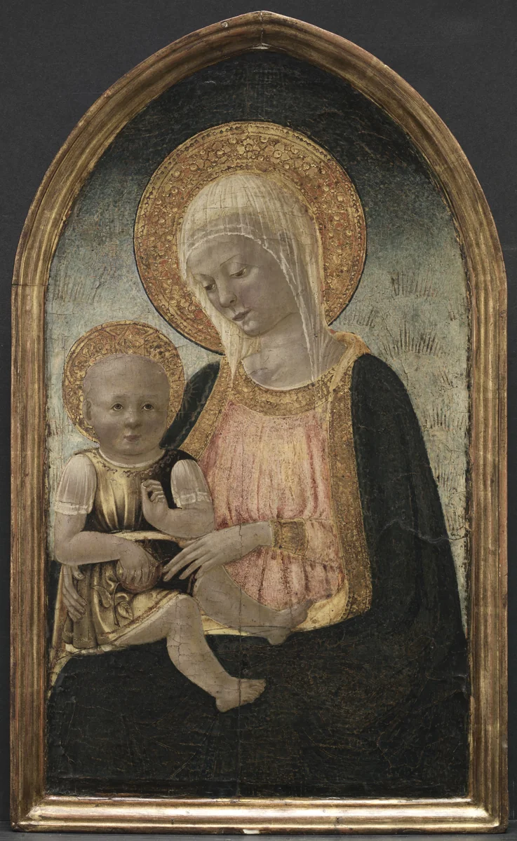 Virgin and Child by Neri di Bicci, painting, 1455-1465