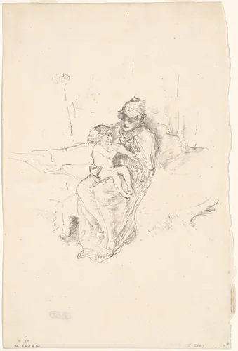 Mother and Child, No. 1 by James McNeill Whistler
Frederick Goulding, print, 1891-1895