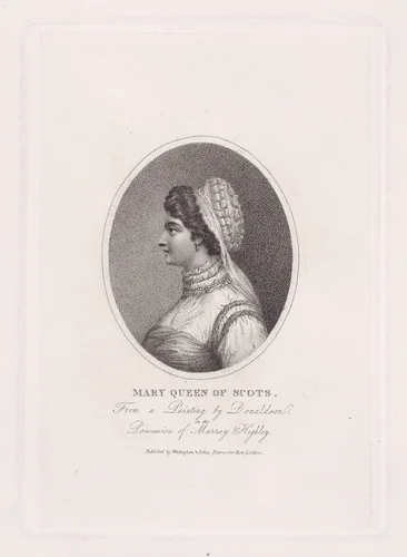 Mary, Queen of Scots by Whittingham & Arliss, print, 1814-1816