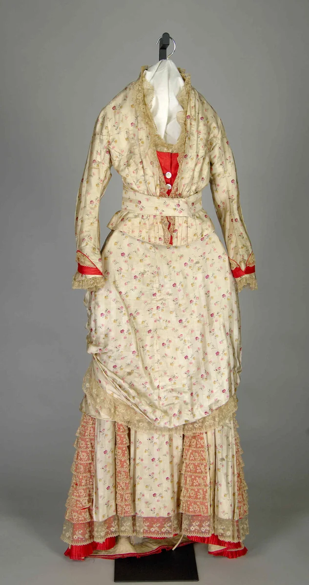 Afternoon dress by Catherine Donovan, artwork, 1881-1885