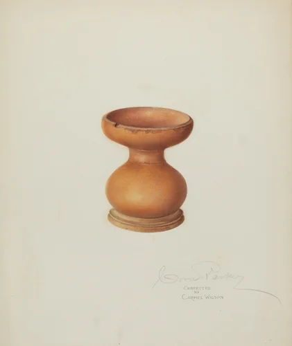 Letter Sander by Cora Parker, index of american design, 1940