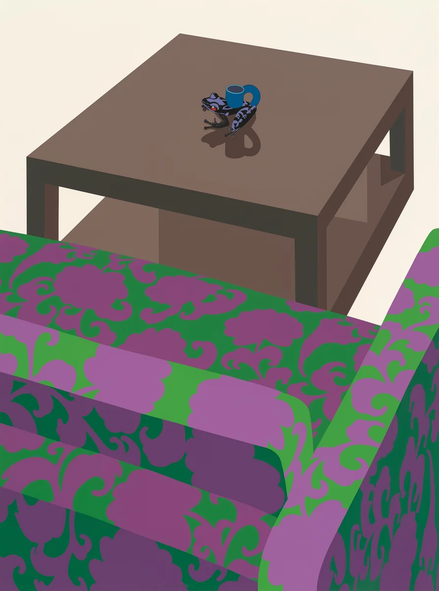 Frog Cup by Ken Price, print, 1972-1975