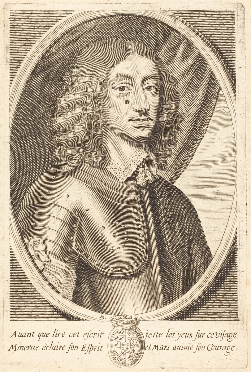 François de Beauvillier by Michel Lasne, print, 1656