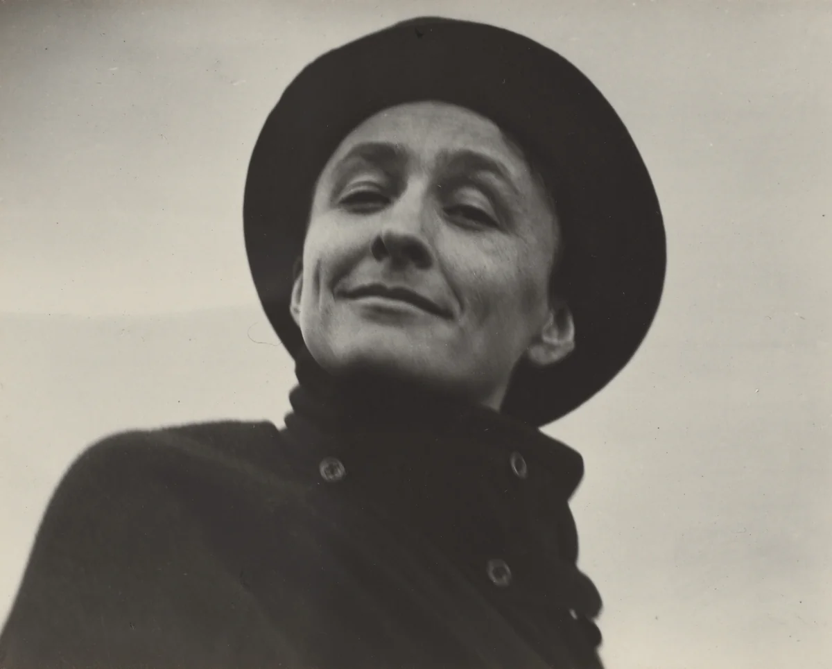 Georgia O'Keeffe by Alfred Stieglitz, photograph, 1923-1924