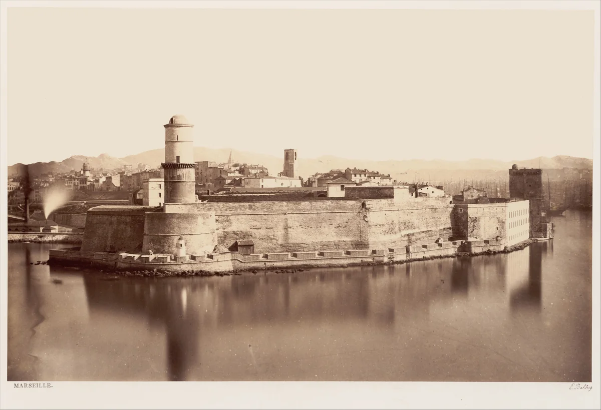 Marseille by Edouard Baldus, photograph, 1860-1862