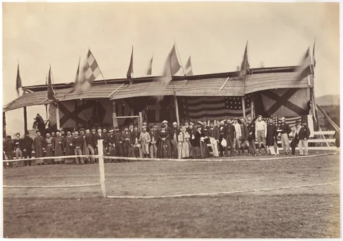 The Grand Stand, Foochow (Fuzhou) by Lai Afong, photograph, 1869