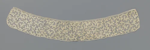 Strook kloskant met smalle voluutranken en stompe knoppen by anonymous, other, 1685-1699