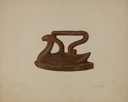 Toy Iron by LeRoy Griffith, index of american design, 1939