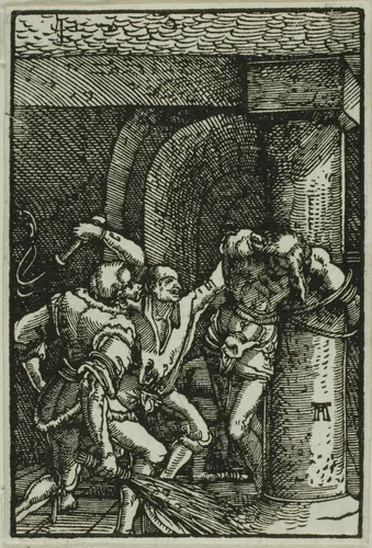 The Flagellation, from The Fall and Redemption of Man by Albrecht Altdorfer, print, 1510-1518