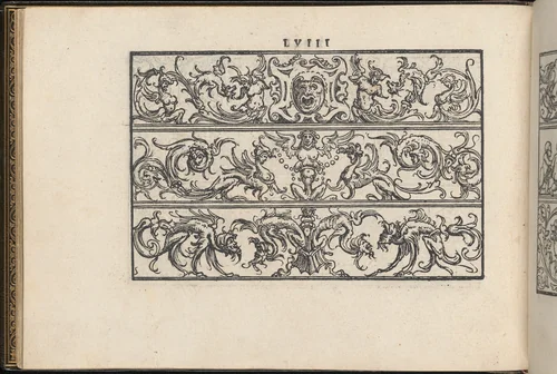 La Vera Perfettione del Disegno di varie sorti di recami, page 29 (verso) by Giovanni Ostaus, book, 1567