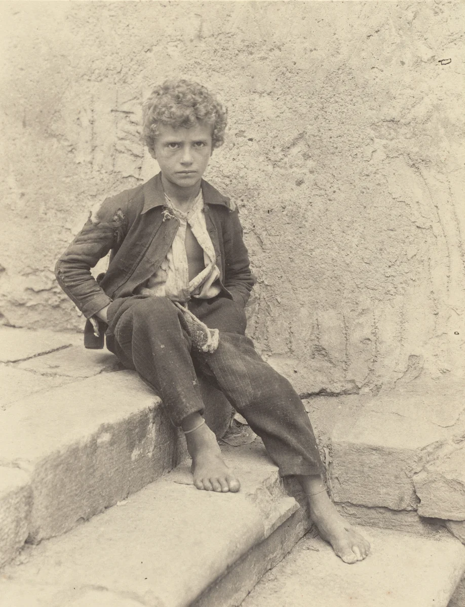 A Venetian Gamin by Alfred Stieglitz, photograph, 1894
