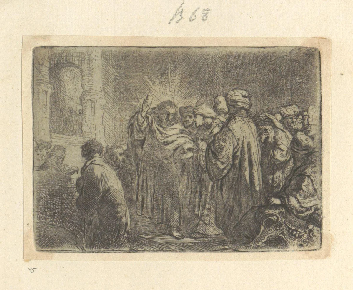 Schatpenning by Rembrandt van Rijn, book, 1633-1637