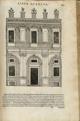 Bononiensis de architectura libri quinque quibus cuncta fere architectonicae facultatis mysteria docte, perspicue . . . by Sebastiano Serlio, artwork, 1568-1569