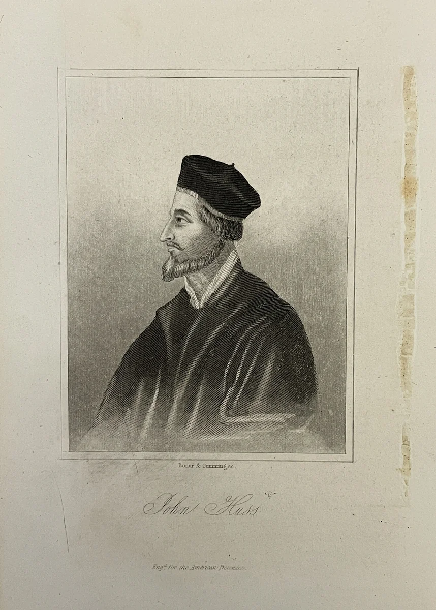 John Huss by Thomas Bonar, other, 1800-1899