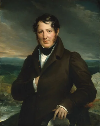 Monsieur Tortoni by François Pascal Simon Gérard, painting, 1815-1825