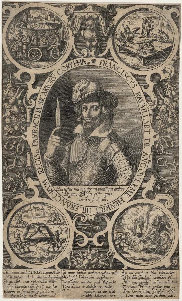 Francois Ravaillac by Unknown 19th Century, print, 1800-1899