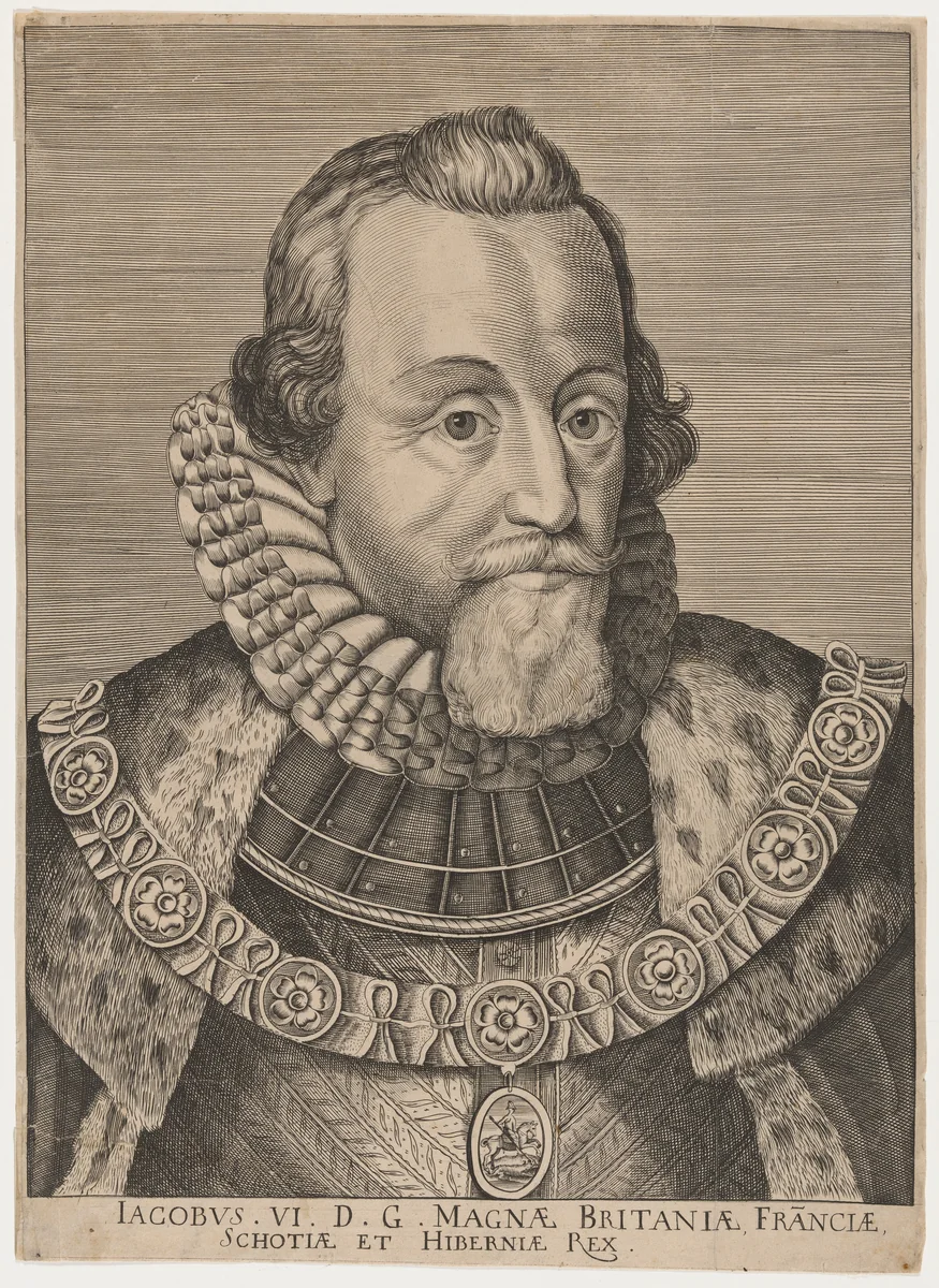 James I by Unknown 19th Century, print, 1800-1899