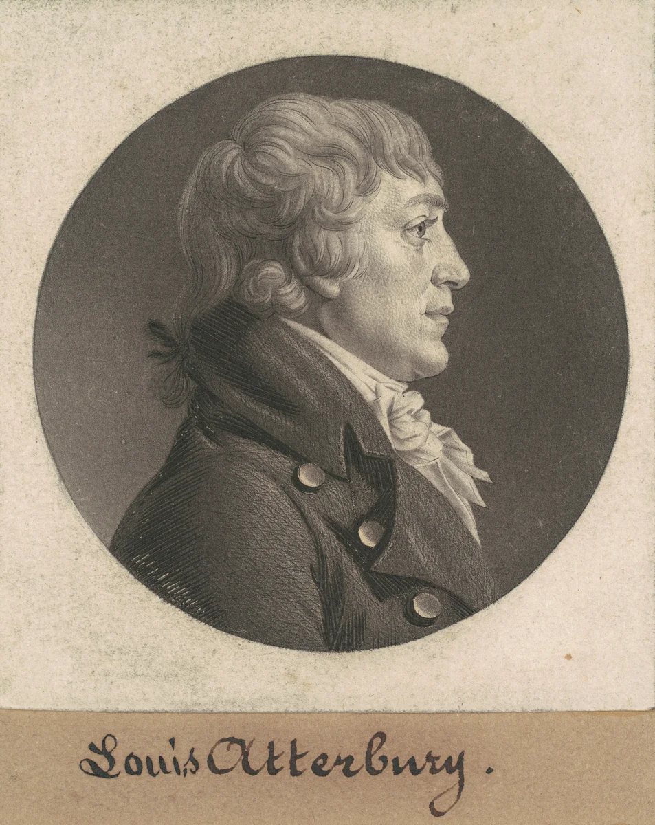 James Wilson by Charles B. J. Févret de Saint-Mémin, print, 1805